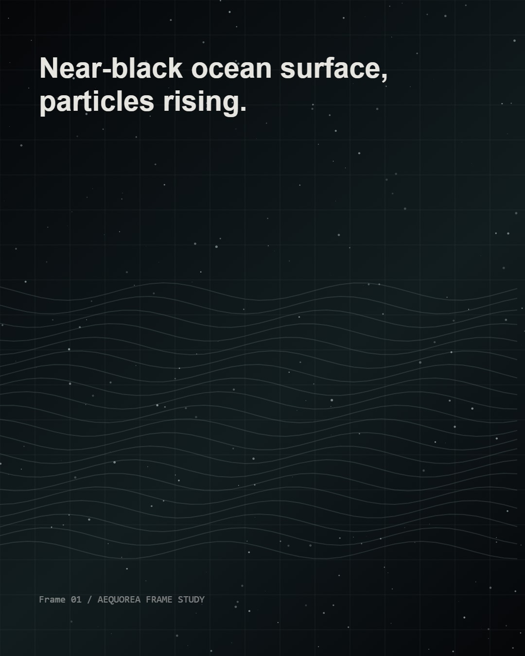Ocean surface keyframe for You Are Breathing Ocean Pollution